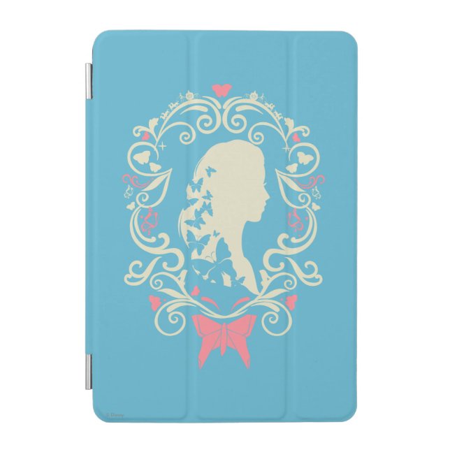 Cinderella Butterfly Cameo iPad Mini Cover (Front)