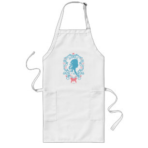 Cinderella Butterfly Cameo Long Apron