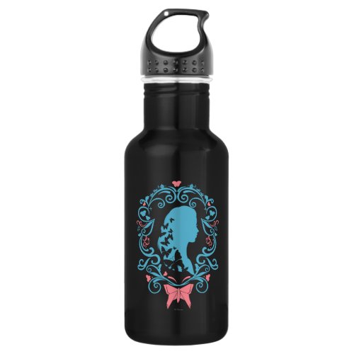 Cinderella Butterfly Cameo Stainless Steel Water Bottle