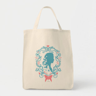Cinderella Butterfly Cameo Tote Bag