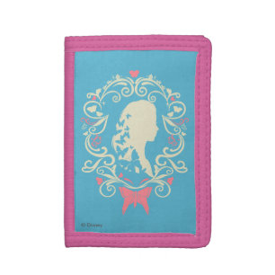 Cinderella Butterfly Cameo Tri-fold Wallet