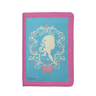 Cinderella Butterfly Cameo Trifold Wallet