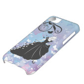 Cinderella Butterfly Dress Silhouette Case-Mate iPhone Case (Bottom)