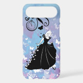 Cinderella Butterfly Dress Silhouette Case-Mate iPhone Case (Back)