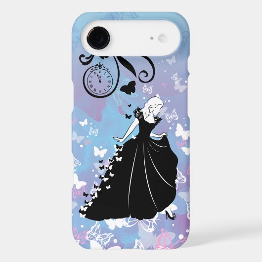 Cinderella Butterfly Dress Silhouette Case-Mate iPhone Case (Back)