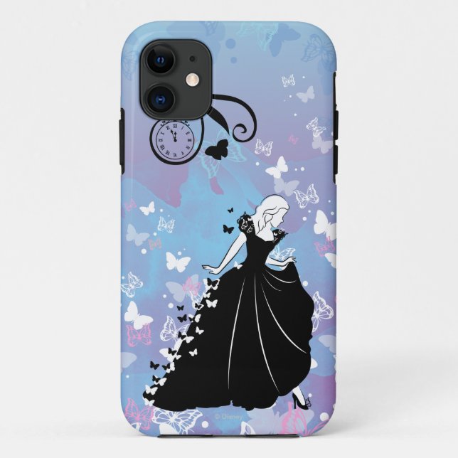 Cinderella Butterfly Dress Silhouette Case-Mate iPhone Case (Back)