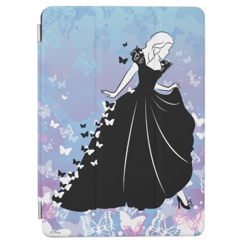 Cinderella Butterfly Dress Silhouette iPad Air Cover