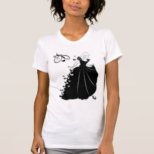 Cinderella Butterfly Dress Silhouette T-Shirt