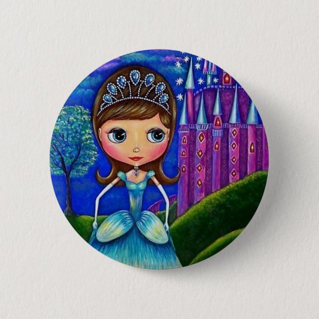 Cinderella Button (Front)