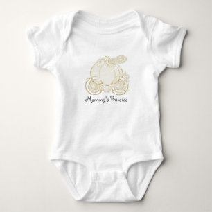 Cinderella Carriage Baby Personalized One Piece Bodysuit