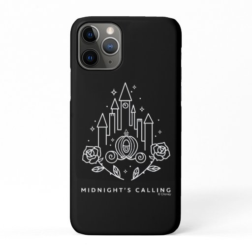 Cinderella Carriage Outline "Midnight's Calling" iPhone 11 Pro Case