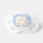 Cinderella Carriage Personalized Custom Pacifier (Front)