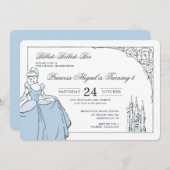 Cinderella Castle | Fairy Tale Birthday Invitation (Front/Back)