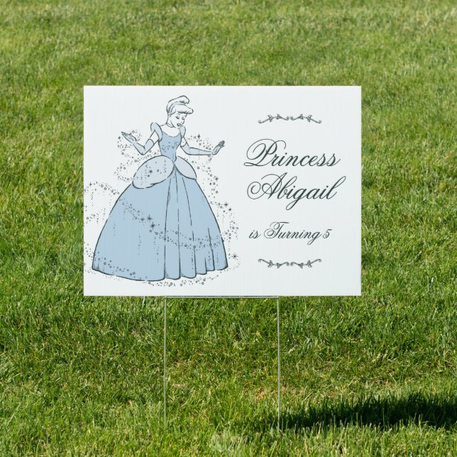 Cinderella Castle | Fairy Tale Birthday Sign (Insitu)
