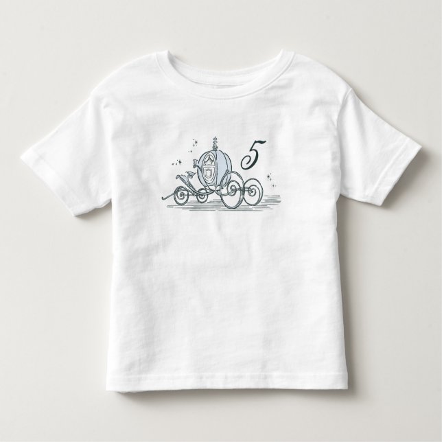 Cinderella Castle | Fairy Tale Birthday Toddler T-shirt (Front)