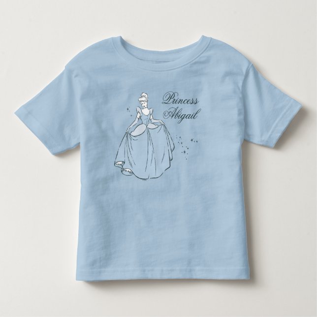 Cinderella Castle | Fairy Tale Birthday Toddler T-shirt (Front)