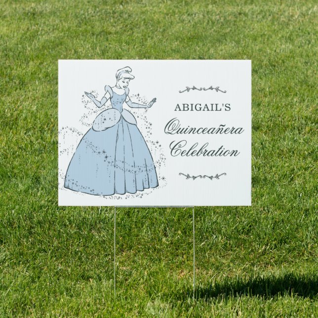 Cinderella Castle | Fairy Tale Quinceanera Sign (Insitu)