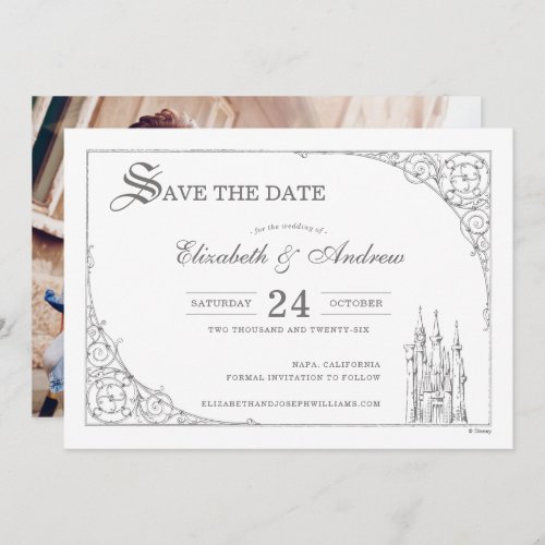 Cinderella Castle  Fairytale Photo Save the Date