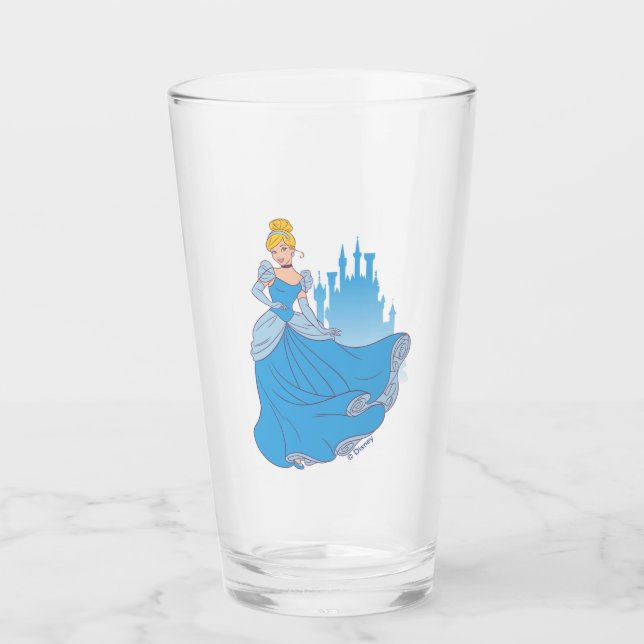 Cinderella & Castle Graphic Glass (Front)