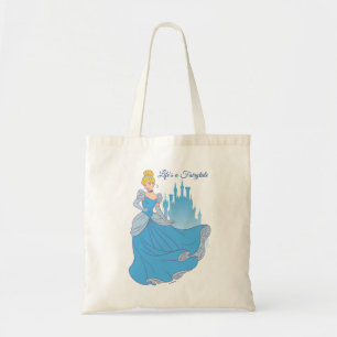 Cinderella & Castle Graphic Tote Bag