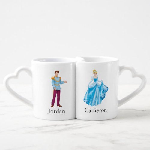 Cinderella Couple Coffee Mug Set