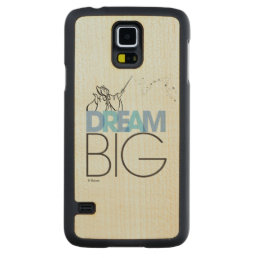 Cinderella | Dream Big Carved Maple Galaxy S5 Slim Case