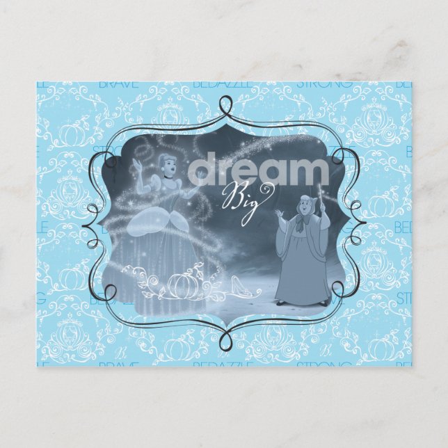 Cinderella | Dream It, Then Do It Postcard (Front)