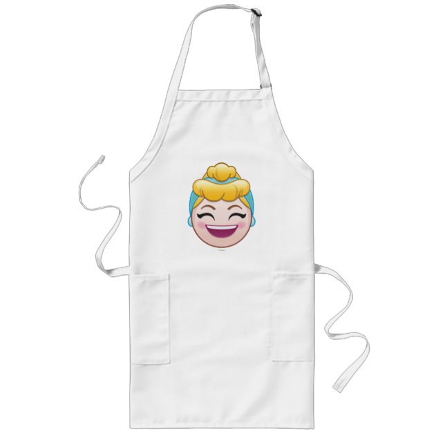 Cinderella Emoji | Cinderella - Happy Long Apron (Front)