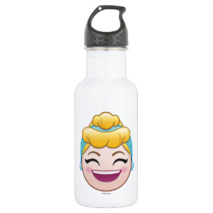 Cinderella Emoji Cinderella - Happy Stainless Steel Water Bottle