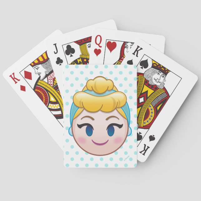 Cinderella Emoji | Cinderella Playing Cards (Back)