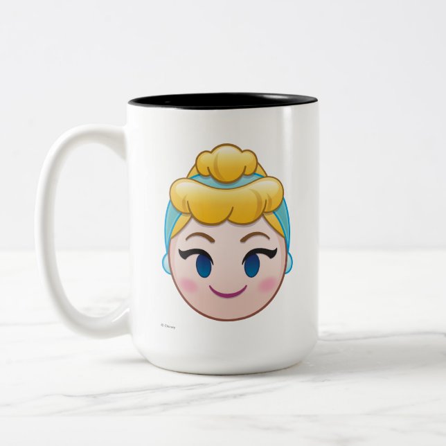 Cinderella Emoji | Cinderella Two-Tone Coffee Mug (Left)