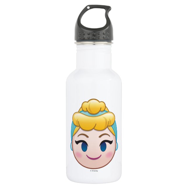 Cinderella Emoji | Cinderella Water Bottle (Front)