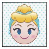 Cinderella Emoji | Cinderella Wood Wall Art (Front 11x11)