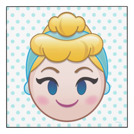 Cinderella Emoji | Cinderella Wood Wall Art (Front 11x11)