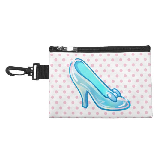 Cinderella Emoji | Glass Slipper Accessory Bag (Front)