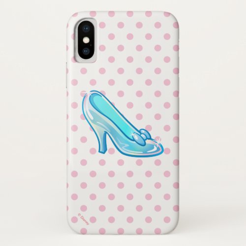 Cinderella Emoji  Glass Slipper iPhone X Case