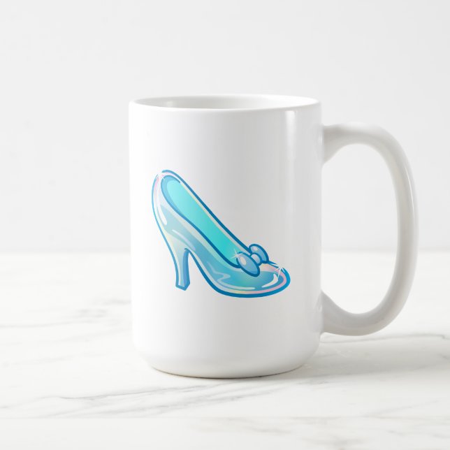 Cinderella Emoji | Glass Slipper Coffee Mug (Right)
