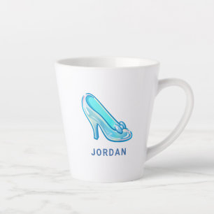 Cinderella Emoji   Glass Slipper Latte Mug