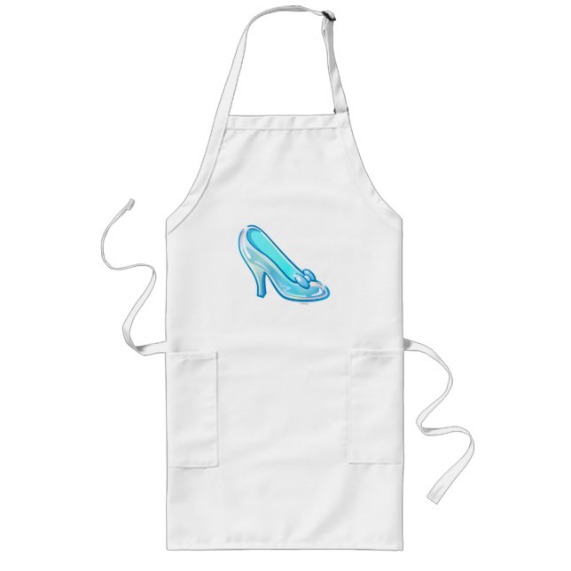 Cinderella Emoji | Glass Slipper Long Apron (Front)