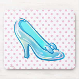 Cinderella Emoji Glass Slipper Mouse Pad
