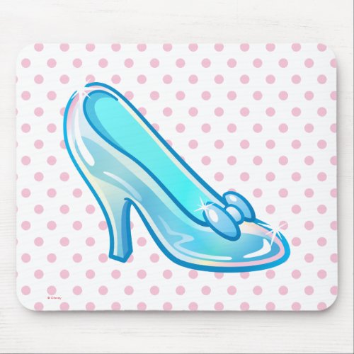 Cinderella Emoji  Glass Slipper Mouse Pad