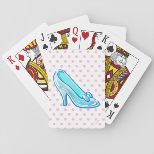 Cinderella Emoji  Glass Slipper Poker Cards