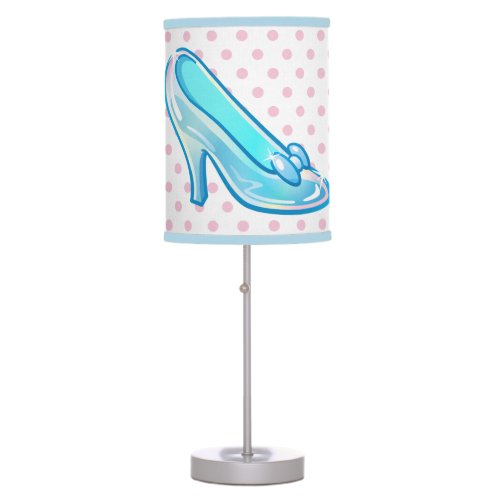 Cinderella Emoji  Glass Slipper Table Lamp