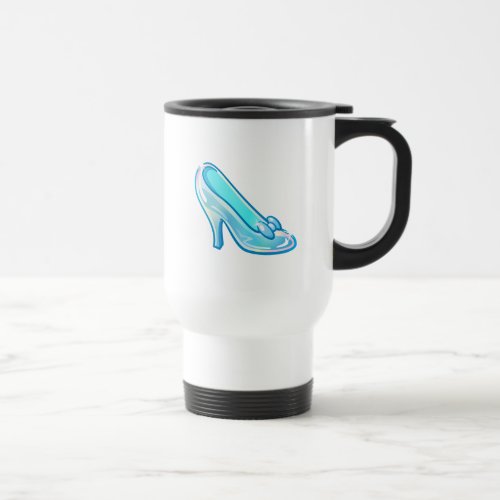 Cinderella Emoji  Glass Slipper Travel Mug