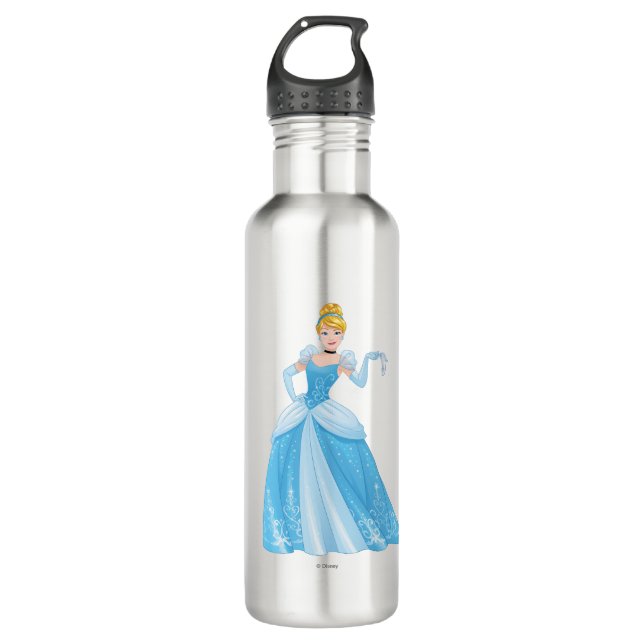 Cinderella | Express Yourself Stainless Steel Water Bottle (Front)