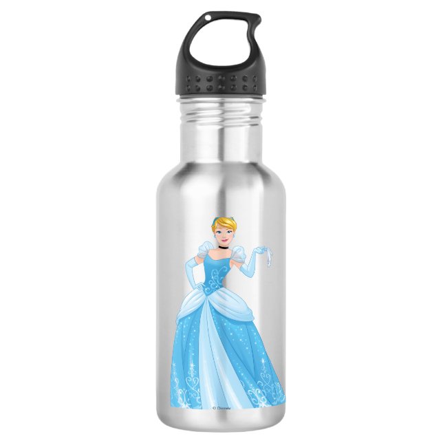 Cinderella | Express Yourself Stainless Steel Water Bottle (Front)