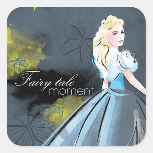 Cinderella Fairy Tale Moment Square Sticker