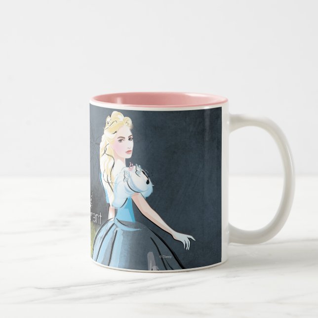 Cinderella Fairy Tale Moment Two-Tone Coffee Mug (Right)