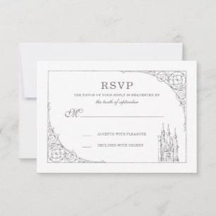 Cinderella Fairy Tale - RSVP Card