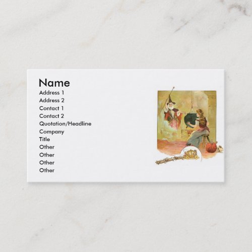 Cinderella Fairytale Business Card